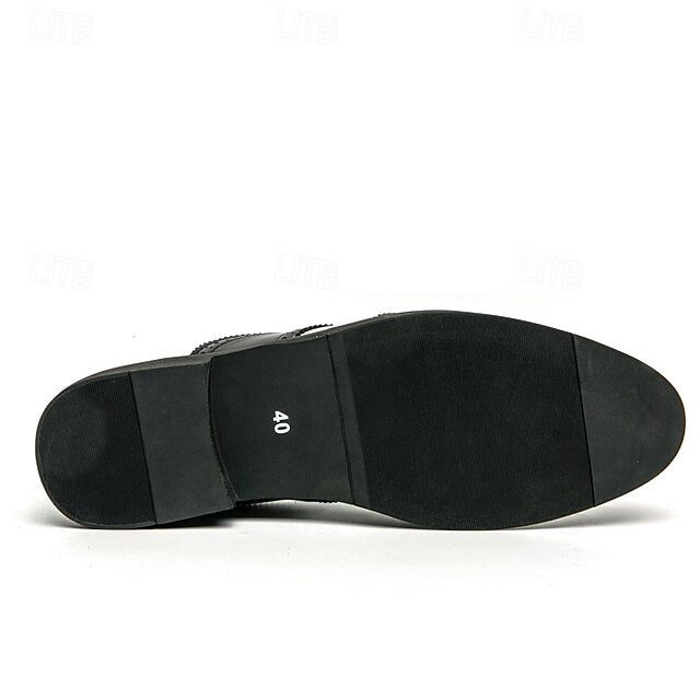 and Brogue Oxford Men's Shoes White Wingtip Two-Tone in