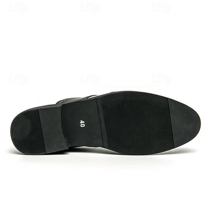 and Brogue Oxford Men's Shoes White Wingtip Two-Tone in