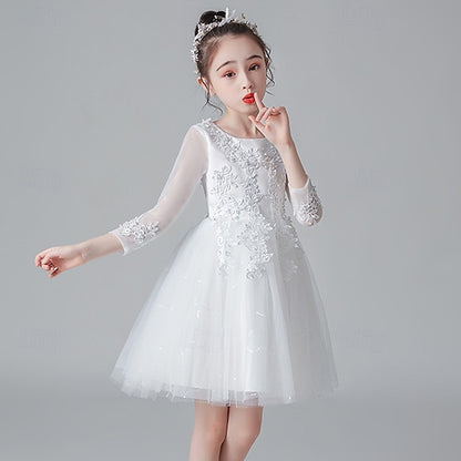 Dress Princess Kid's Flower Girl Girls'