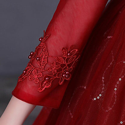 Dress Princess Kid's Flower Girl Girls'