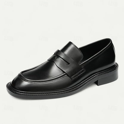Men's Formal Leather Shoes in Brown and Tan with Wingtip