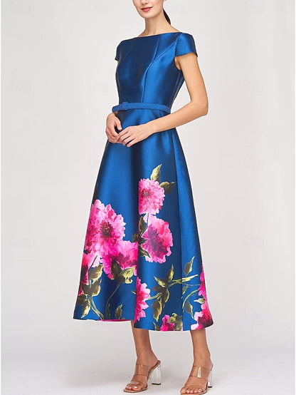 Guest Wedding Dress A-Line Cocktail Split Dresses High Formal