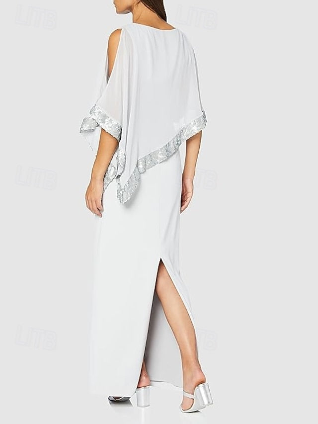 Mother of Bride Wedding Dress Guest Beach Sheath the
