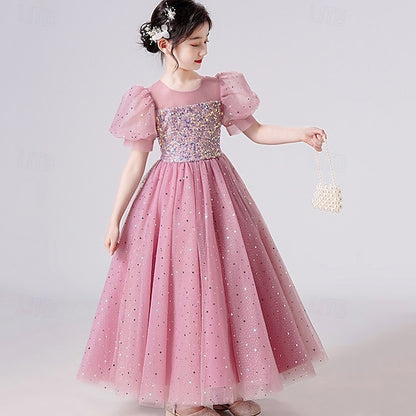 Princess Girl Girls' Flower Kid's Dress
