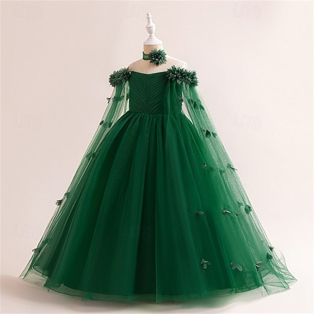 Dress Kid's Girl Flower Princess Girls'