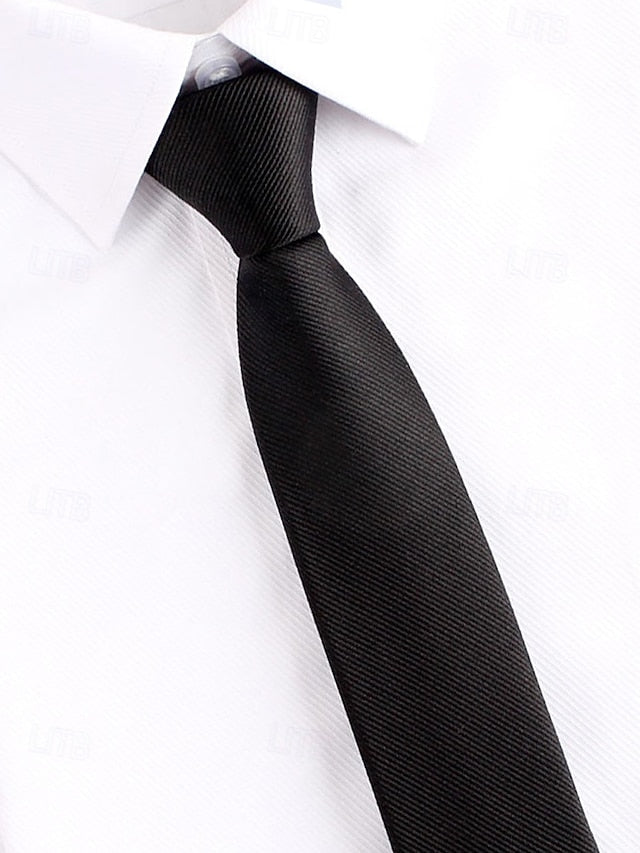 Narrow Zip Stripes - Ties Classic Men's Pre-Tied and