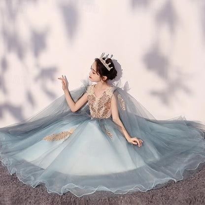 Kid's Flower Girl Dress Princess Girls'