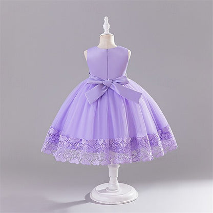 Kid's Girls' Princess Flower Dress Girl