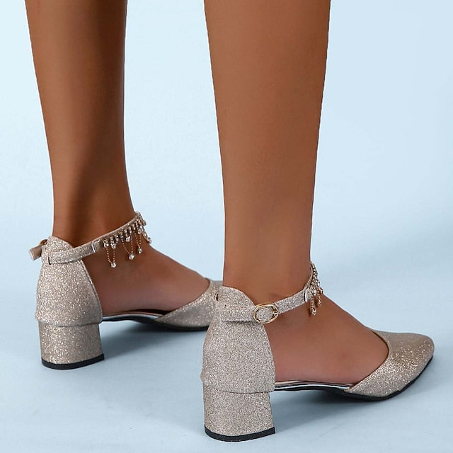 Wedding Shoes Bridesmaid Bridal Elegant Women's Pumps