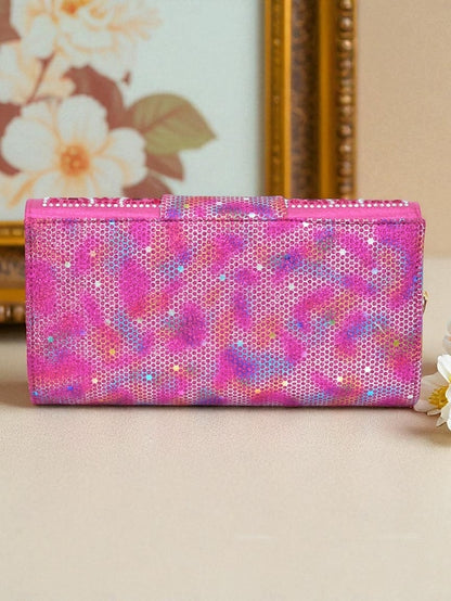 and Gold Women's Heels Clutch Slingback Rhinestone Matching