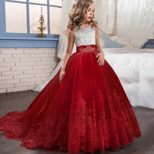 Formal Girls' Dress Flower Girl Lace