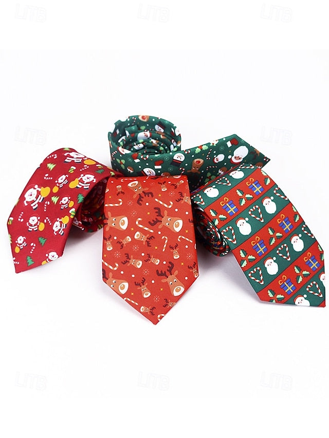 Ties Neckwear Christmas Festive Fun Holiday – and Men's