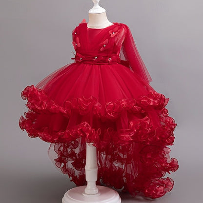 Dress Formal Girl Wedding Flower Party Girls'