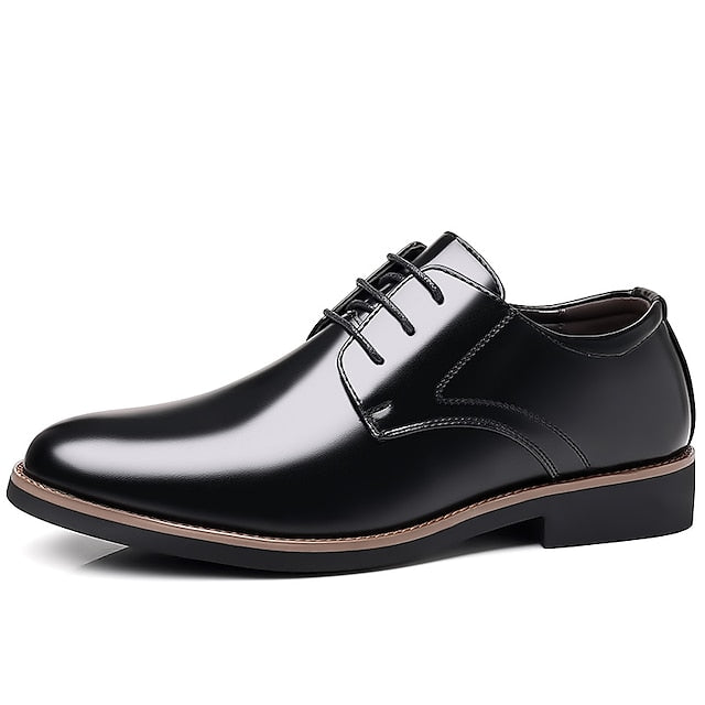 Oxfords Leather Formal Men's Derby Shoes