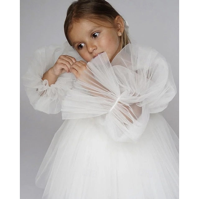 Kid's Princess Girls' Girl Dress Flower