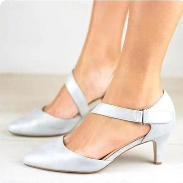 Outdoor Daily Women's Heels Party Pumps Kitten Shoes