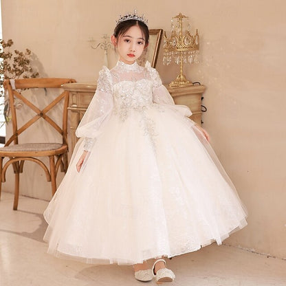 Girls' Flower Kid's Dress Princess Girl