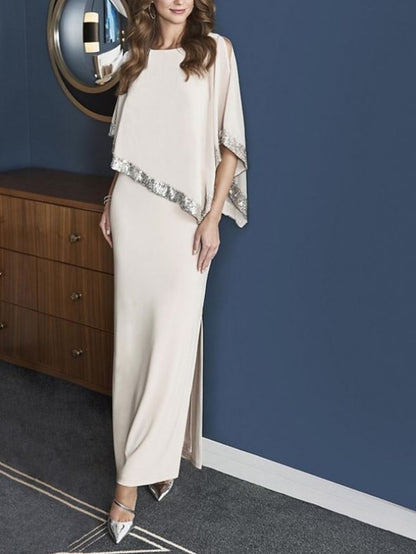 Mother of Bride Wedding Dress Guest Beach Sheath the