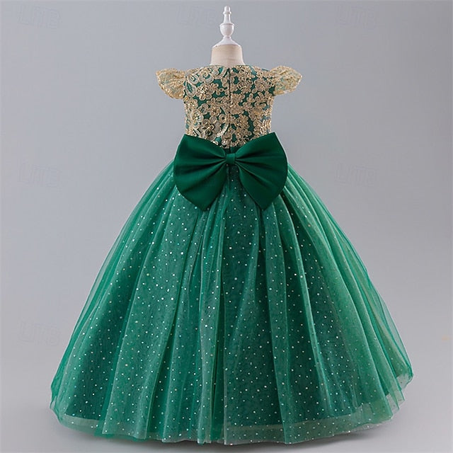 Dress Princess Kid's Girl Flower Girls'