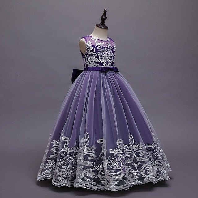 Princess Girl Kid's Dress Flower Girls'