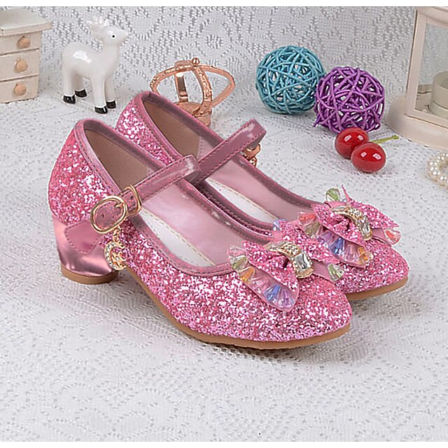 – Mary Girls' Princess Shoes Sparkling Jane Glitter Party