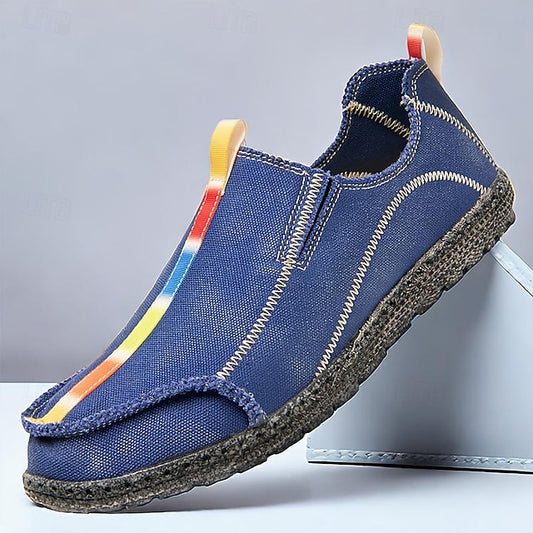 Wholesale SampleMen's Eco-Friendly Slip-On Canvas Shoes - Sustainable