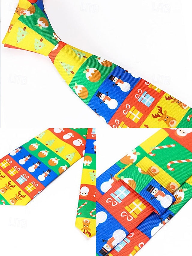 Ties Neckwear Christmas Festive Fun Holiday – and Men's