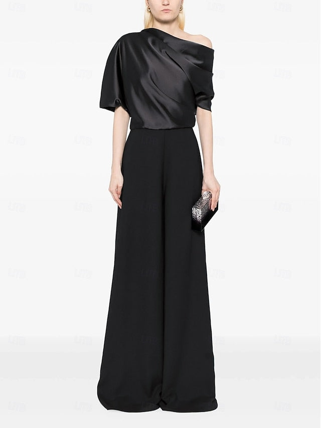 the Guest Wedding Mother Jumpsuit of Bride Simple Dress