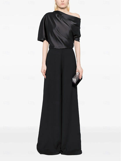 the Guest Wedding Mother Jumpsuit of Bride Simple Dress