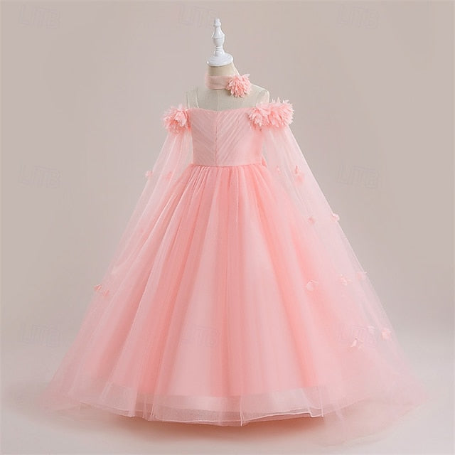 Dress Kid's Girl Flower Princess Girls'