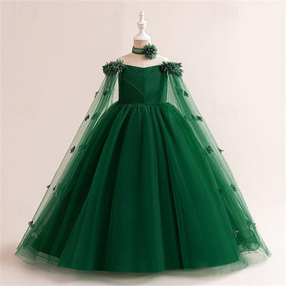 Dress Kid's Girl Flower Princess Girls'