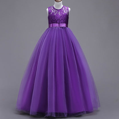 Flower Girl Evening Dress Gown Party Girls'