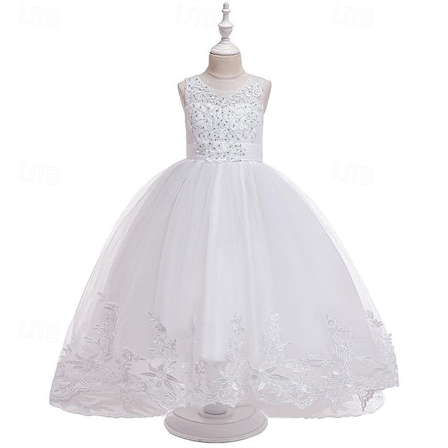 Dress Girls' Kid's Flower Princess Girl