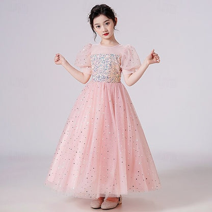 Princess Girl Girls' Flower Kid's Dress
