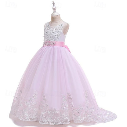 Dress Girls' Kid's Flower Princess Girl