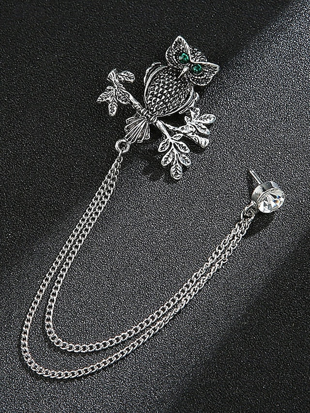 with Deer Brooch Christmas Lapel Men's Pin