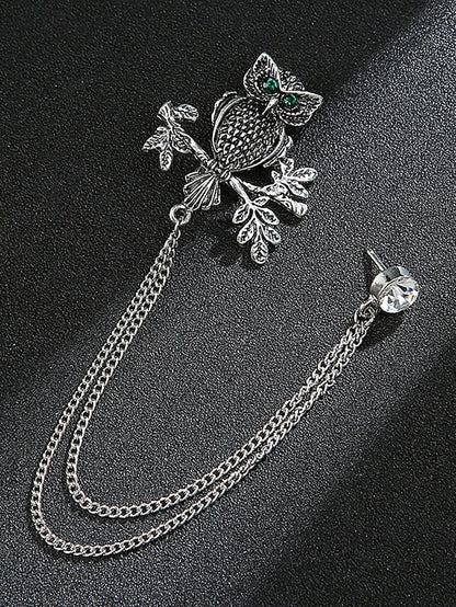 with Deer Brooch Christmas Lapel Men's Pin