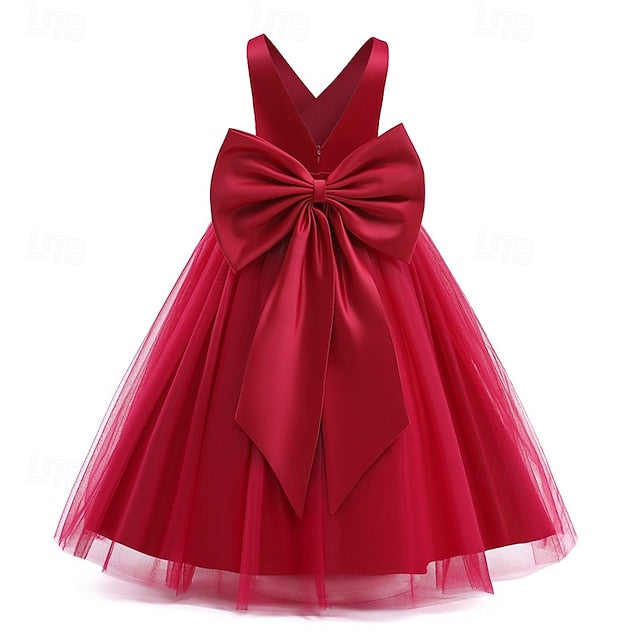 Girls' Girl Kid's Dress Princess Flower