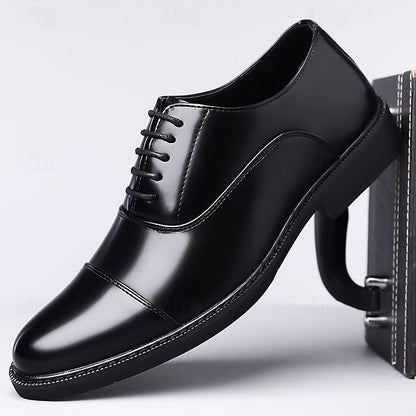 Cap-Toe Dress – Shoes Design Oxford Brown Classic Men's