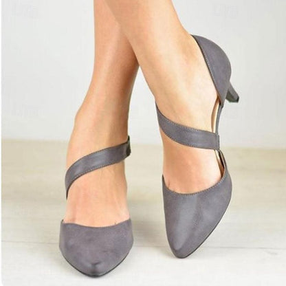 Outdoor Daily Women's Heels Party Pumps Kitten Shoes