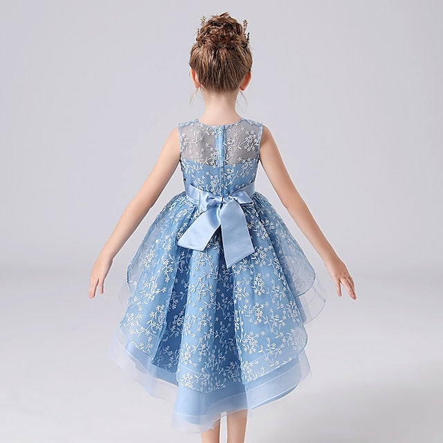 Dress Flower Party Girls' Princess Girl