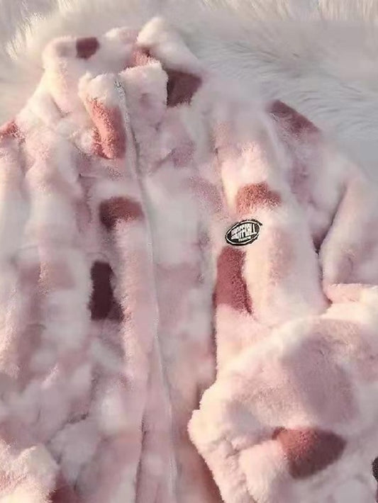 Warm Women's Fleece Faux Jacket Teddy Coat Fur