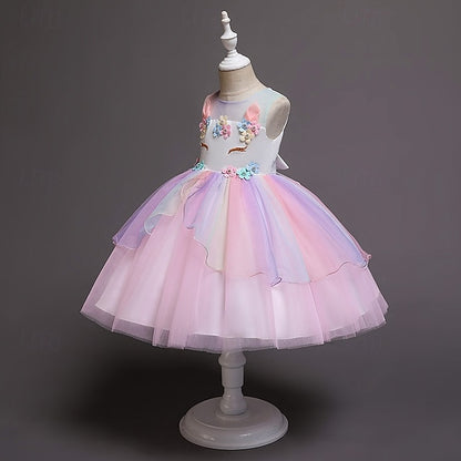 Flower Girls' Princess Kid's Dress Girl