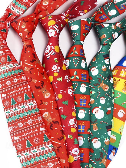 Ties Neckwear Christmas Festive Fun Holiday – and Men's