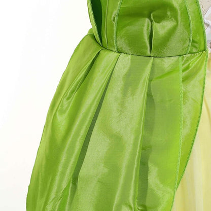 Theme Fairytale Dress Tinker Bell Girl Flower Tiana Princess