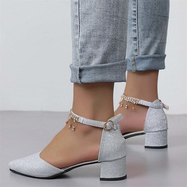 Wedding Shoes Bridesmaid Bridal Elegant Women's Pumps