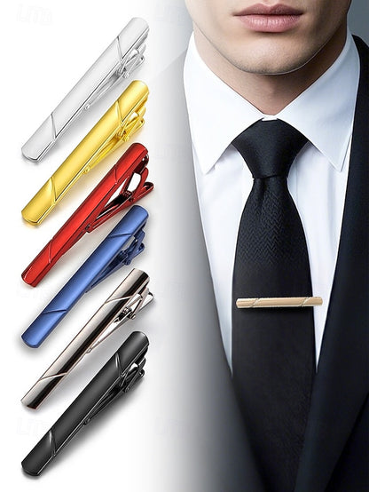 Colors Tie 7 Clip Men's Metal - Classic Available