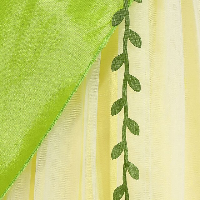 Theme Fairytale Dress Tinker Bell Girl Flower Tiana Princess