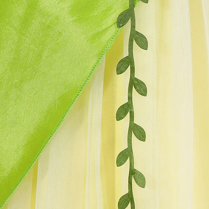 Theme Fairytale Dress Tinker Bell Girl Flower Tiana Princess