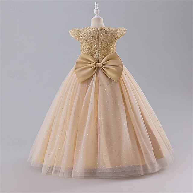 Dress Princess Kid's Girl Flower Girls'